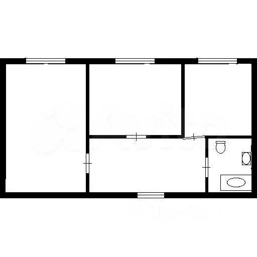 2-к. квартира, 54 м, 3/9 эт. - Фото 0