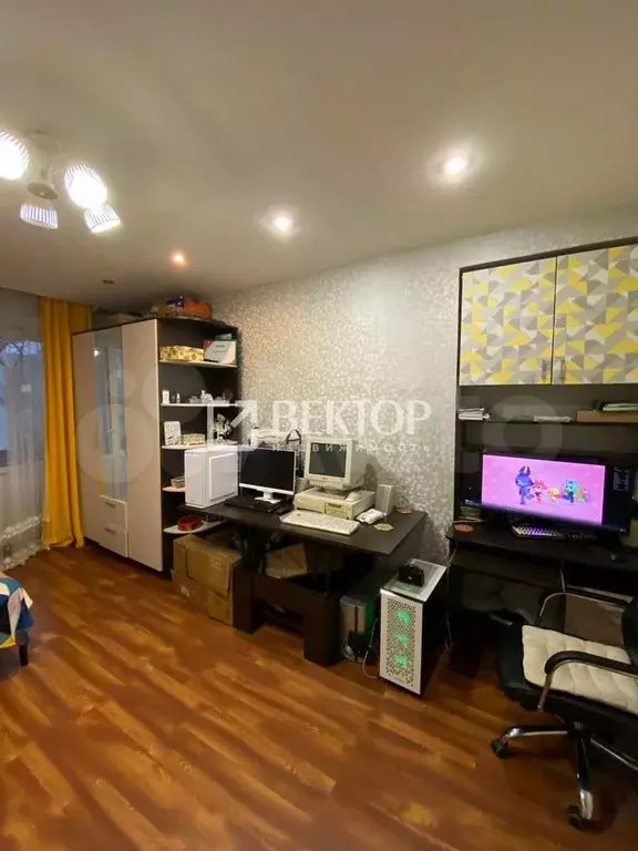 1-к. квартира, 34 м, 3/3 эт. - Фото 1