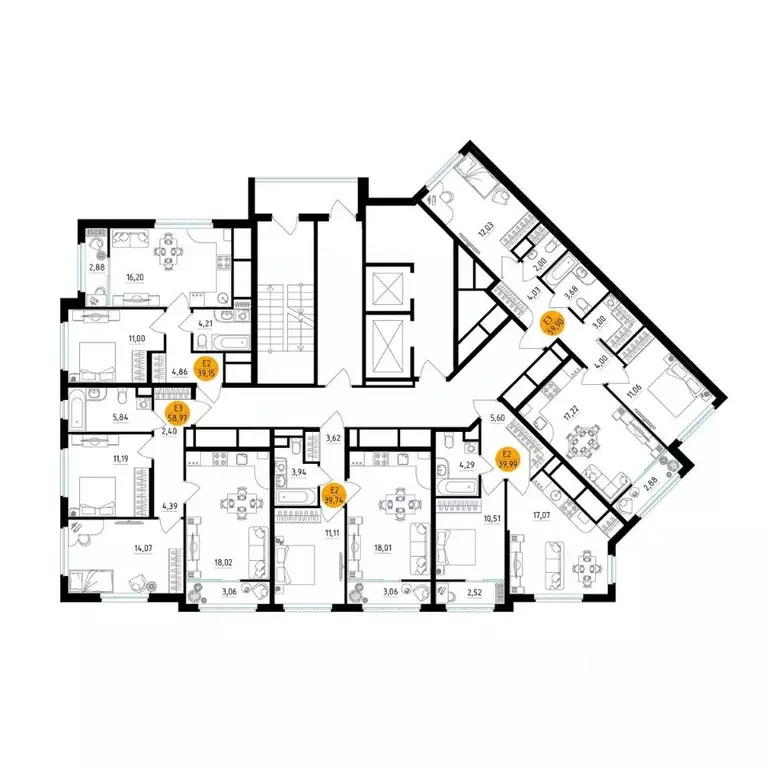 2-к кв. Рязанская область, Рязань ул. Земнухова (59.9 м) - Фото 1