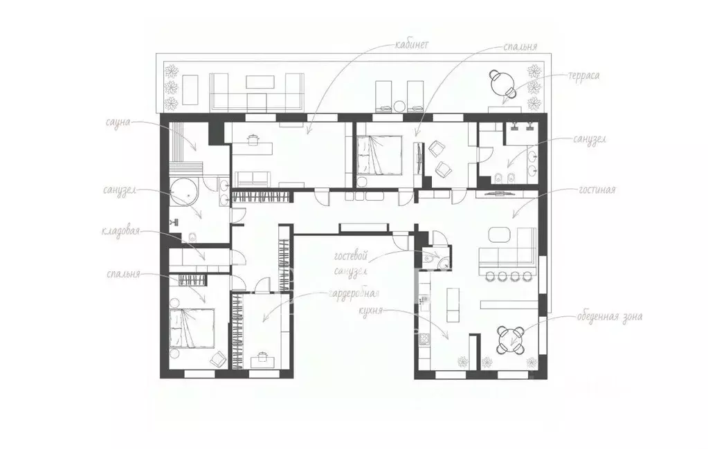 4-к кв. Москва 48-й кв-л, Северный кв-л, Мой Адрес на Береговом жилой ... - Фото 2