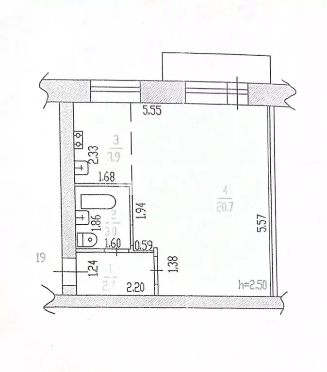 Студия Алтайский край, Барнаул просп. Ленина, 47А (30.3 м) - Фото 2