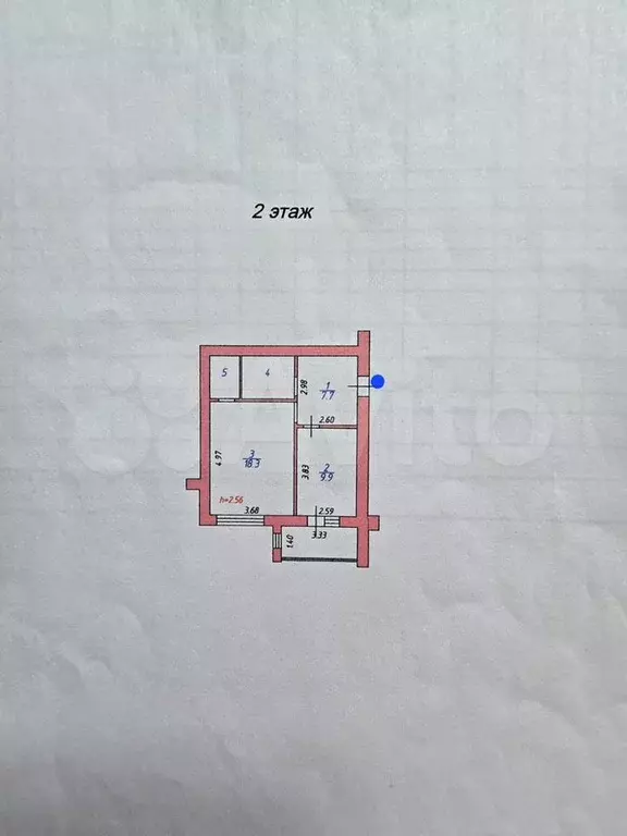 1-к. квартира, 42,5 м, 2/8 эт. - Фото 0