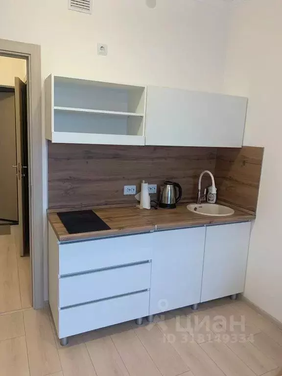 Студия Санкт-Петербург аллея Арцеуловская, 9 (21.0 м) - Фото 1