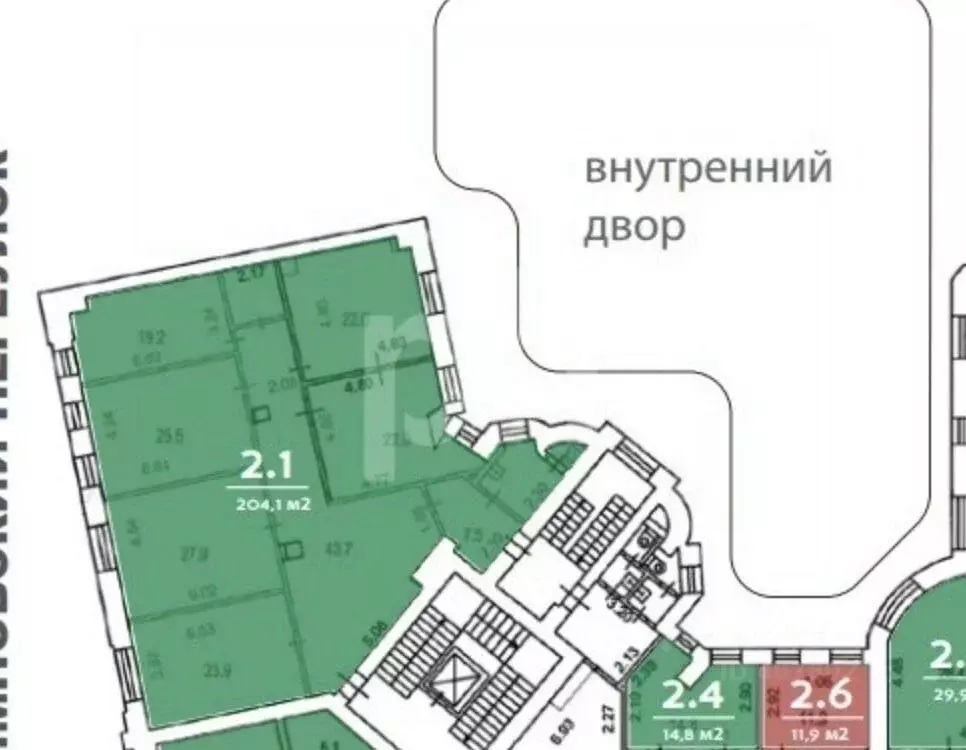 Офис в Москва ул. Малая Дмитровка, 23/15С1 (204 м) - Фото 1