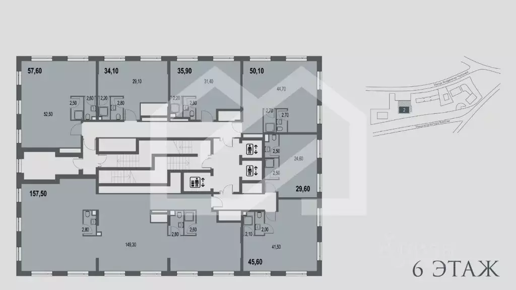 Офис в Москва ул. Академика Челомея, 7 (50 м) - Фото 2