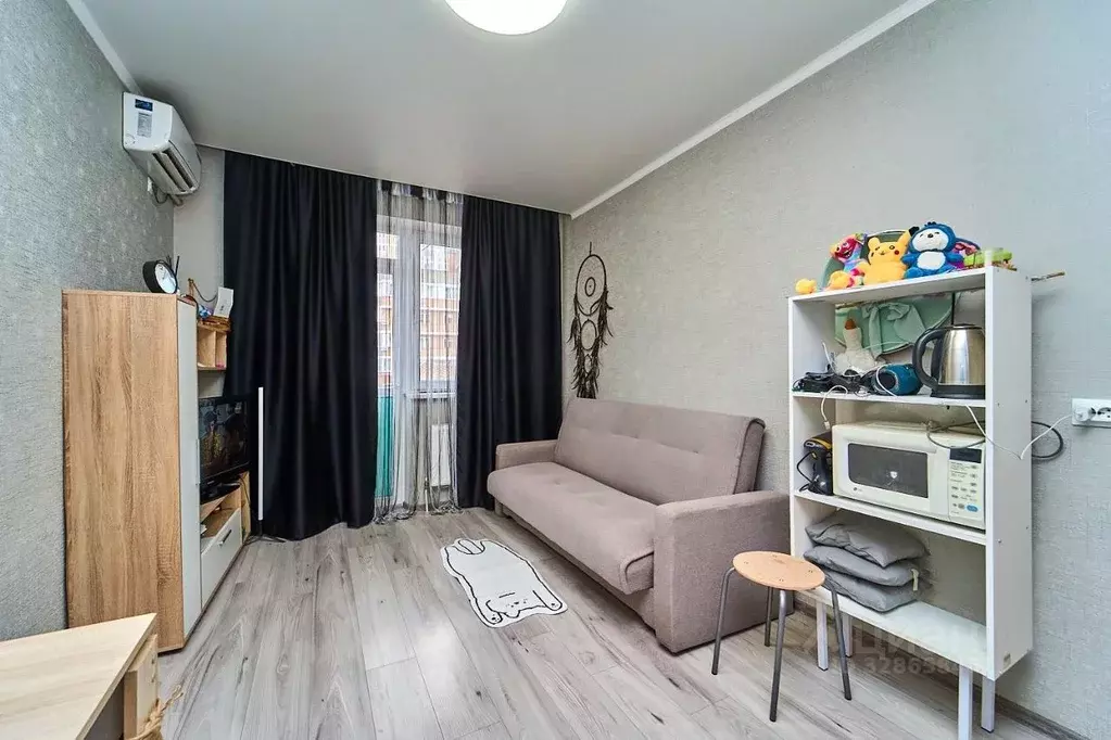 Студия Краснодарский край, Краснодар Славянский мкр, ул. Заполярная ... - Фото 1