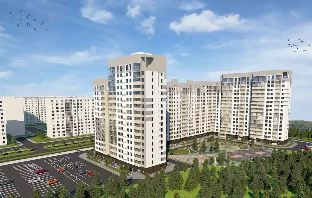 2-к кв. Тюменская область, Тюменский район, д. Патрушева Новый жилой ... - Фото 2