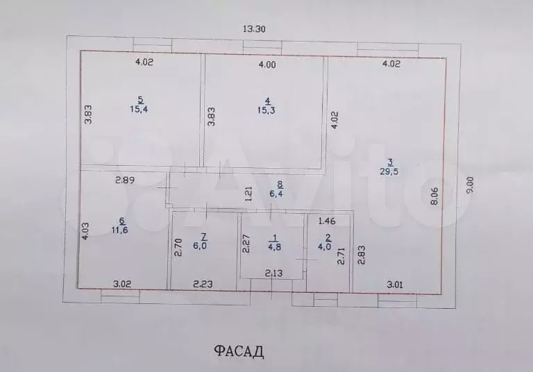 Дом 100 м на участке 10 сот. - Фото 0