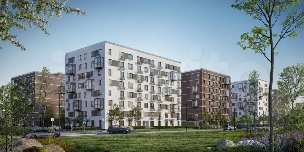 2-к. квартира, 51,9 м, 7/8 эт. - Фото 1