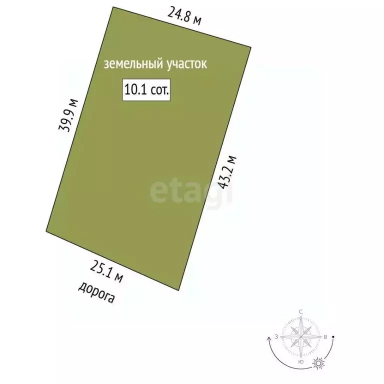 Участок в Башкортостан, Стерлитамакский район, Наумовский сельсовет, ... - Фото 1