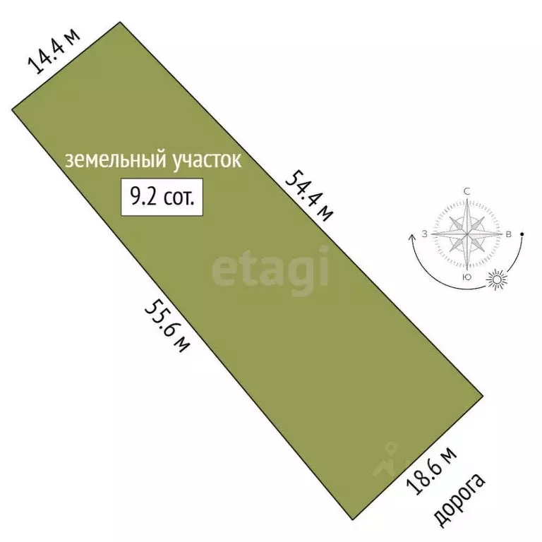 Участок в Башкортостан, Стерлитамакский район, д. Казадаевка ул. ... - Фото 2