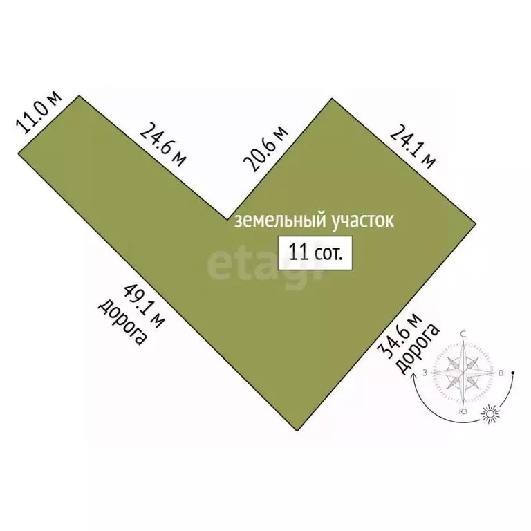 Участок в Мордовия, Рузаевский район, пос. Левженский Центральная ул. ... - Фото 1