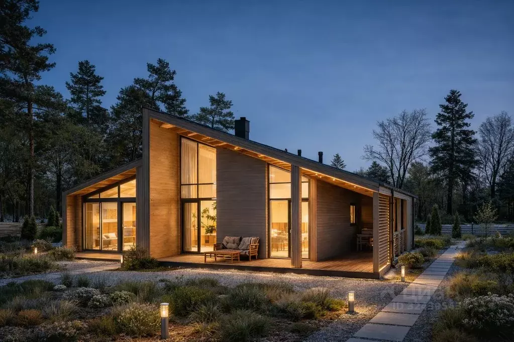 Коттедж в Ленинградская область, Приозерский район, Раздольевское ... - Фото 2