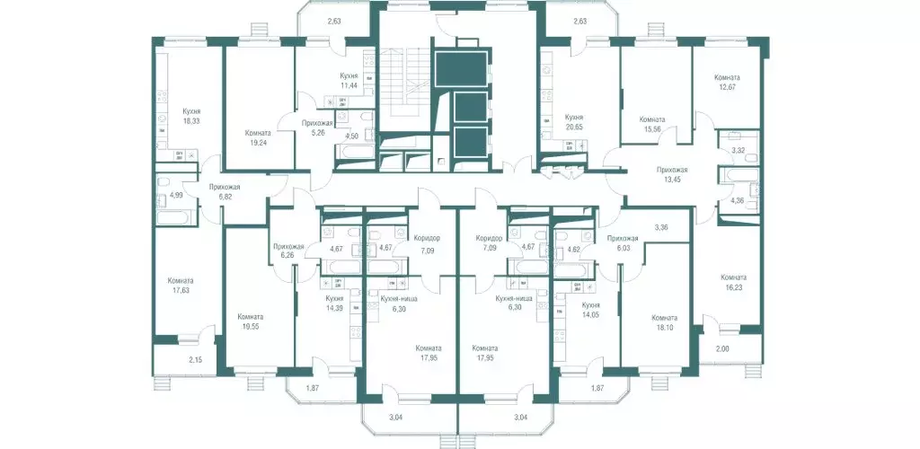 Квартира-студия: Одинцово, Северная улица, 5к2 (38.9 м) - Фото 1