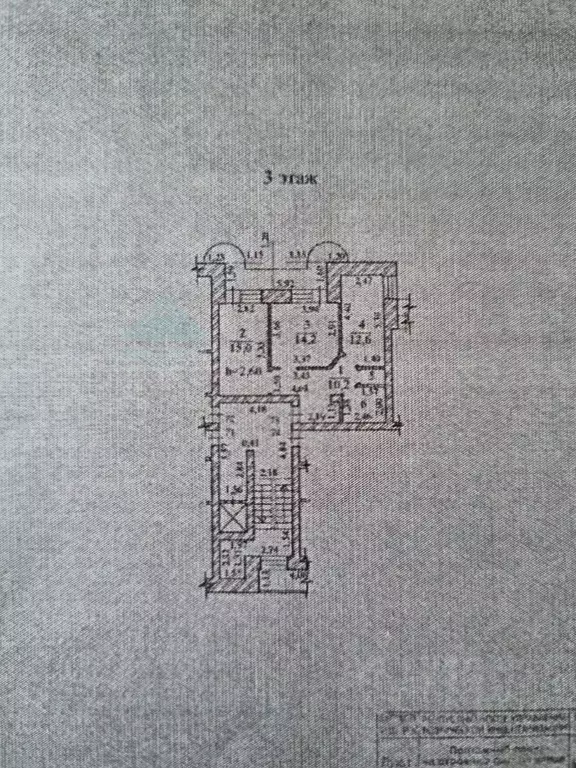 2-к кв. Хакасия, Абакан ул. Торосова, 17 (59.0 м) - Фото 1
