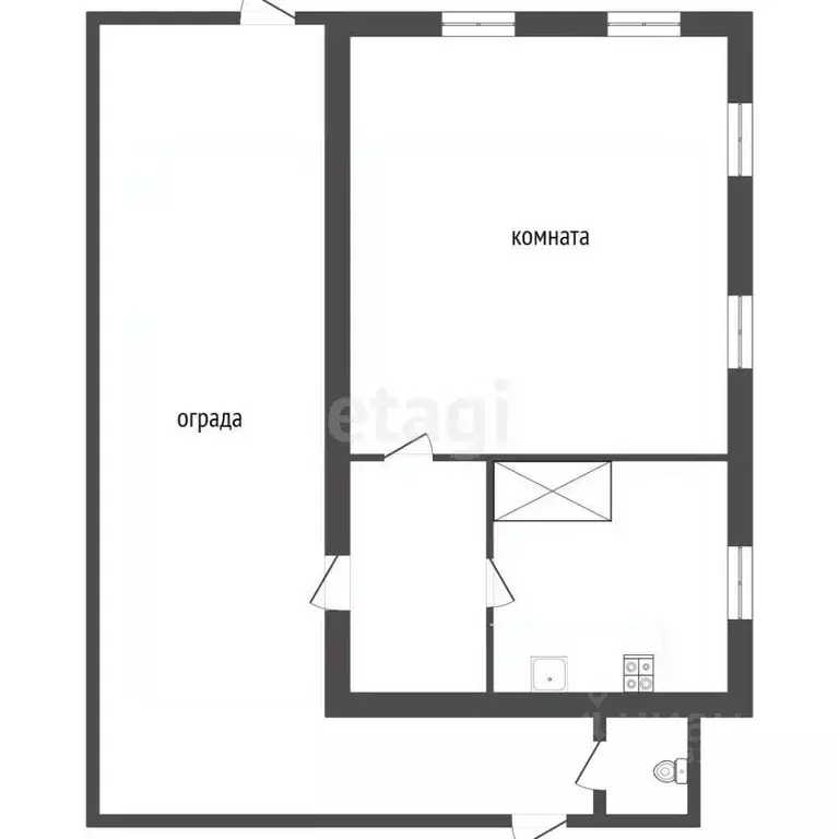 Дом в Пермский край, Добрянка ул. 8 Марта, 1А (47 м) - Фото 1