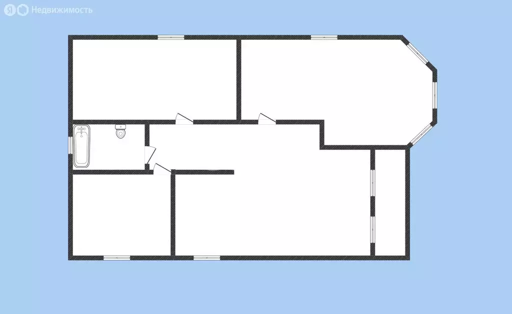 Дом в Черкесск, Средняя улица (312.8 м) - Фото 2