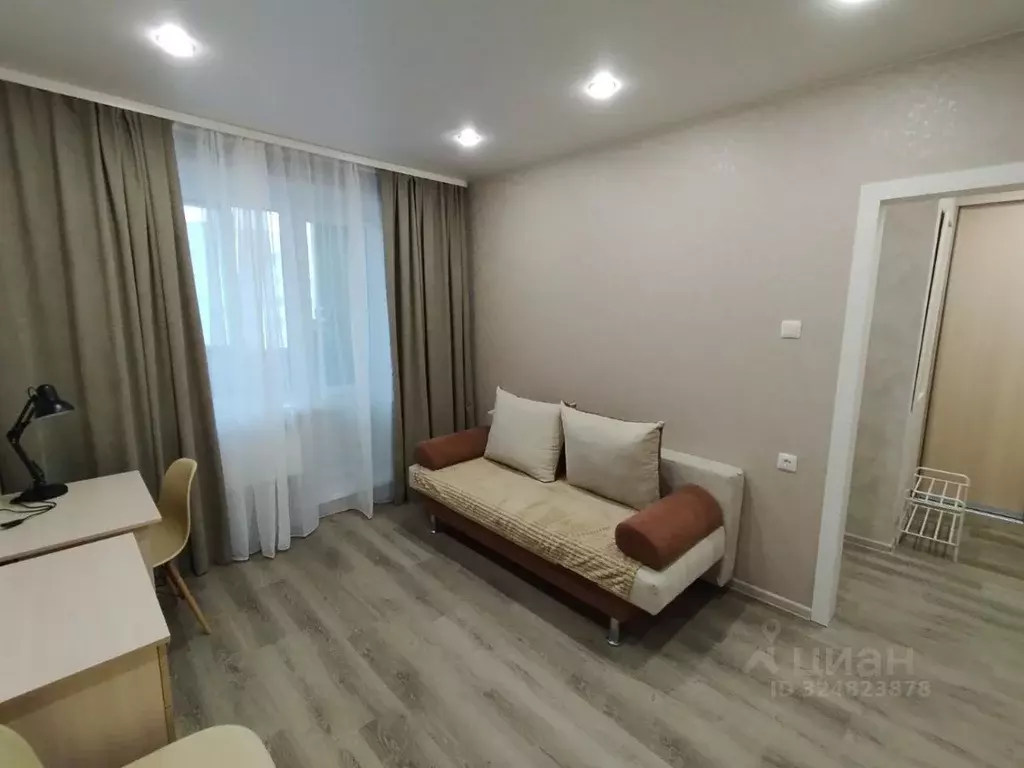 1-к кв. Ульяновская область, Ульяновск просп. Созидателей, 74 (32.0 м) - Фото 1