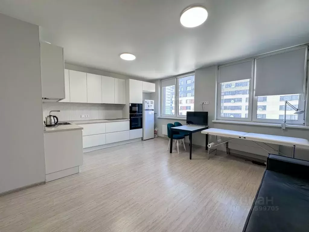 Студия Московская область, Долгопрудный Парковая ул., 46к1 (33.1 м) - Фото 2