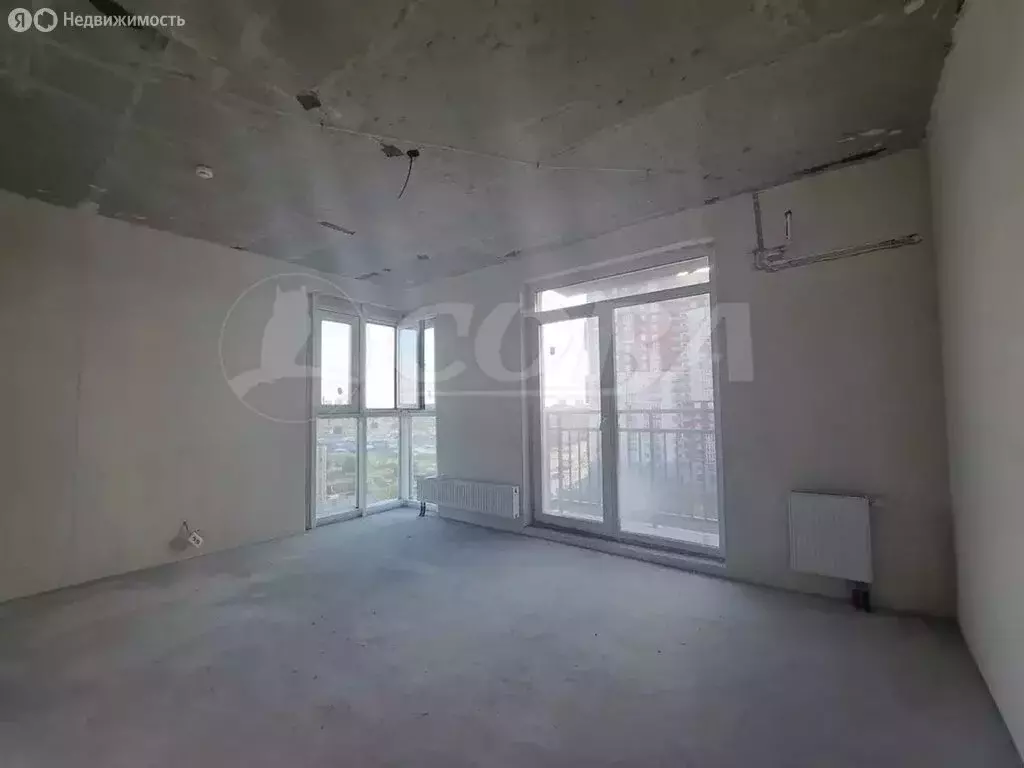 2-комнатная квартира: Тюмень, Краснооктябрьская улица, 16к1 (60 м) - Фото 1