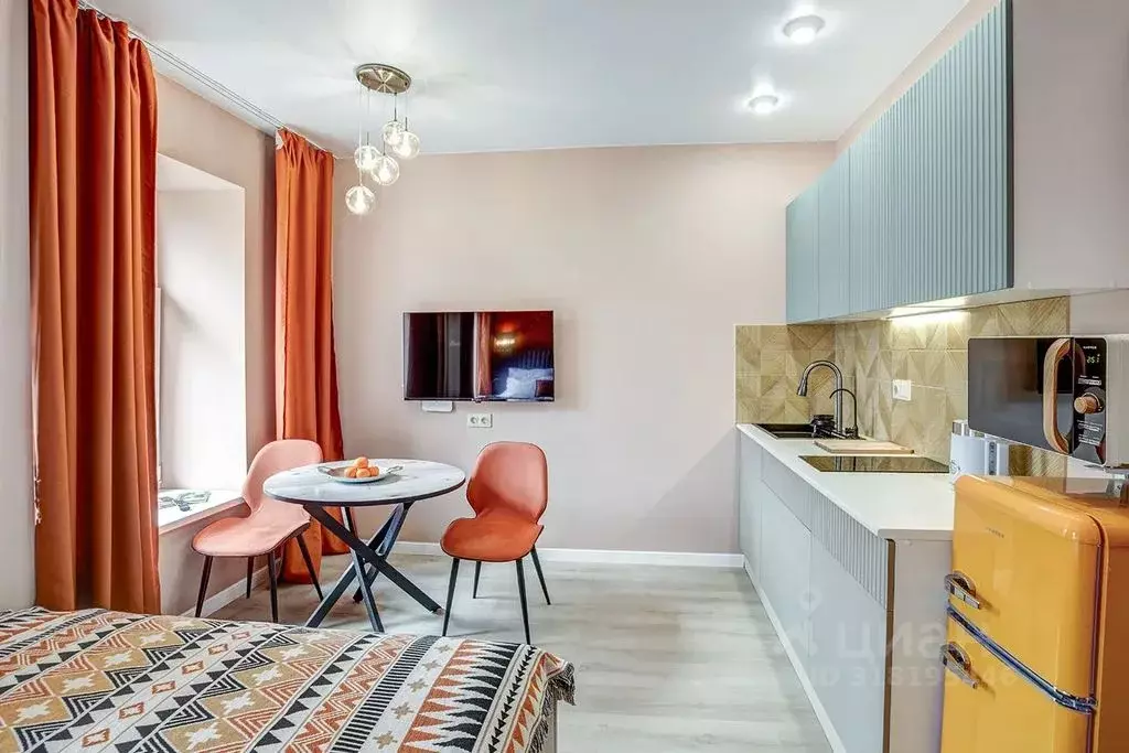 Студия Санкт-Петербург Рижский просп., 70Р (21.0 м) - Фото 1