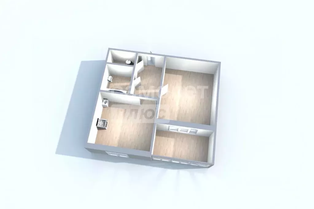 1-к кв. Тюменская область, Тюмень Войновка мкр, ул. Энергостроителей, ... - Фото 2