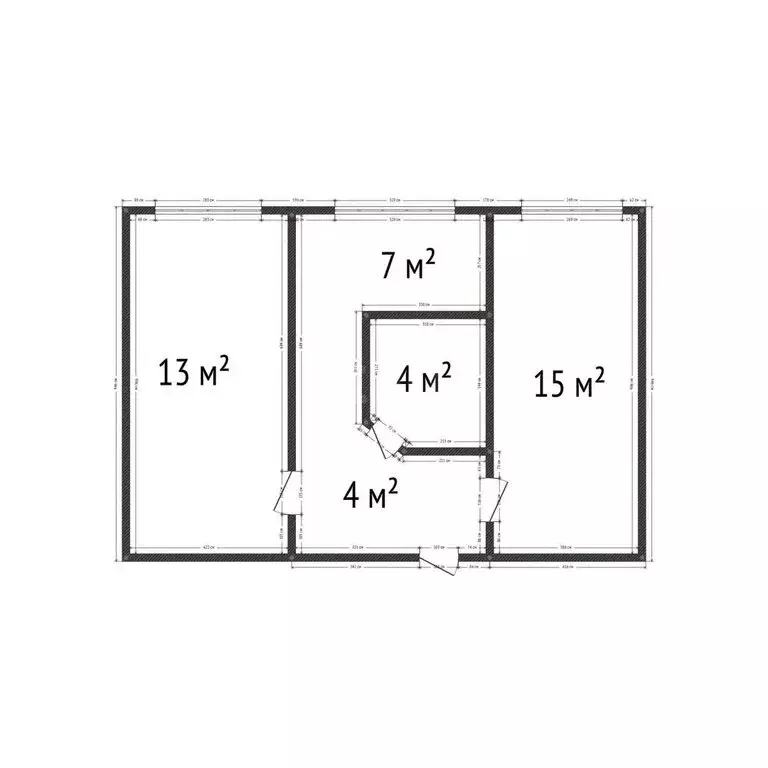 2-комнатная квартира: Махачкала, улица Ирчи Казака, 32 (46 м) - Фото 1