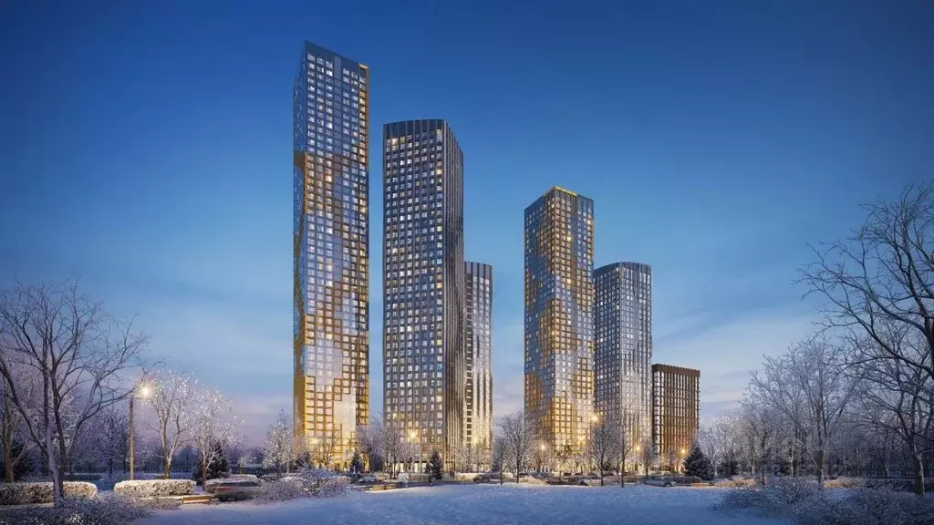 3-к кв. Москва Левел Мичуринский жилой комплекс, к10 (68.5 м) - Фото 2