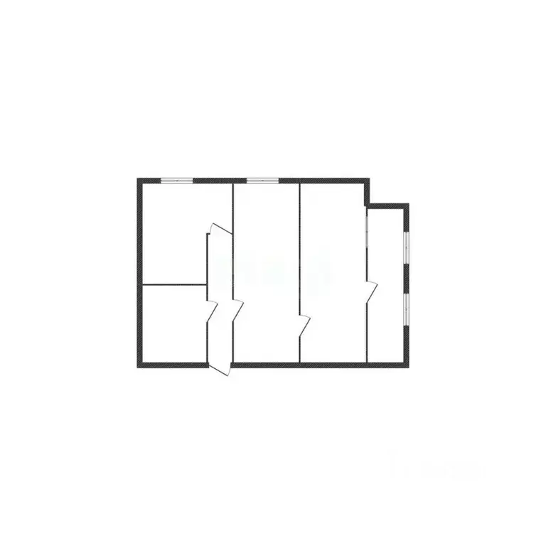 2-к кв. Белгородская область, Старый Оскол Лебединец мкр, 27 (51.2 м) - Фото 2