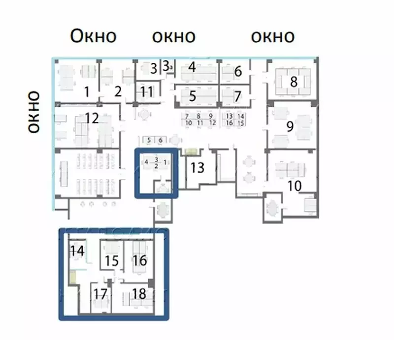 Офис (100 м) - Фото 1
