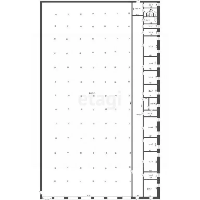 Склад в Мордовия, Саранск Пролетарская ул., 130А/1 (2500 м) - Фото 0