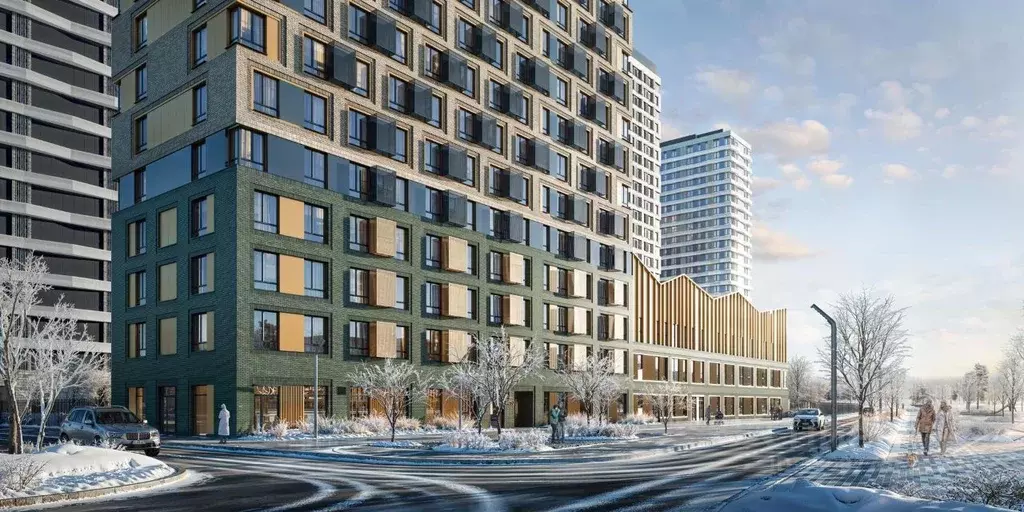 1-к кв. Московская область, Красногорск Квартал Строгино жилой ... - Фото 2