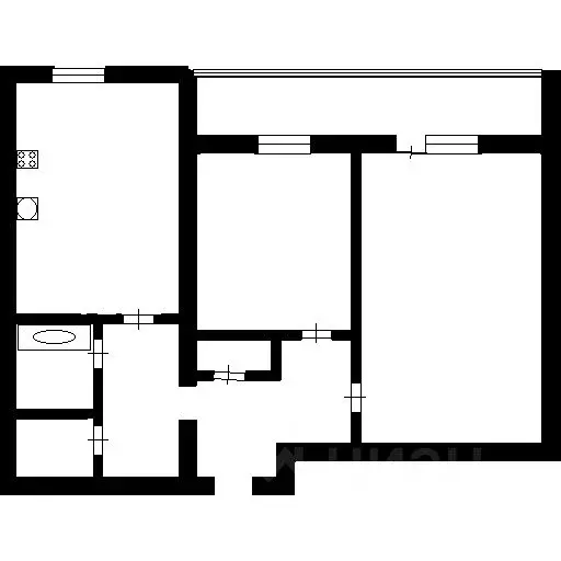 2-к кв. Тюменская область, Тюмень ул. Шишкова, 84 (47.2 м) - Фото 1