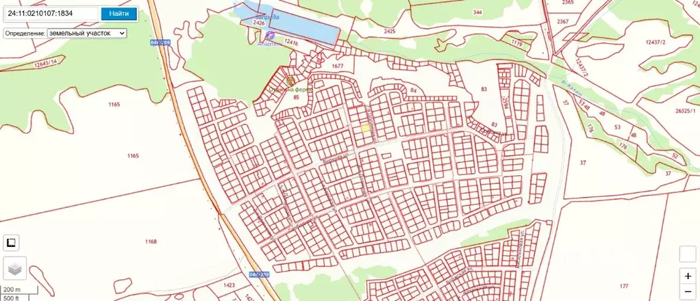 Участок в Красноярский край, Емельяново пгт ул. 7-я Долинная, 7 (15.0 ... - Фото 2