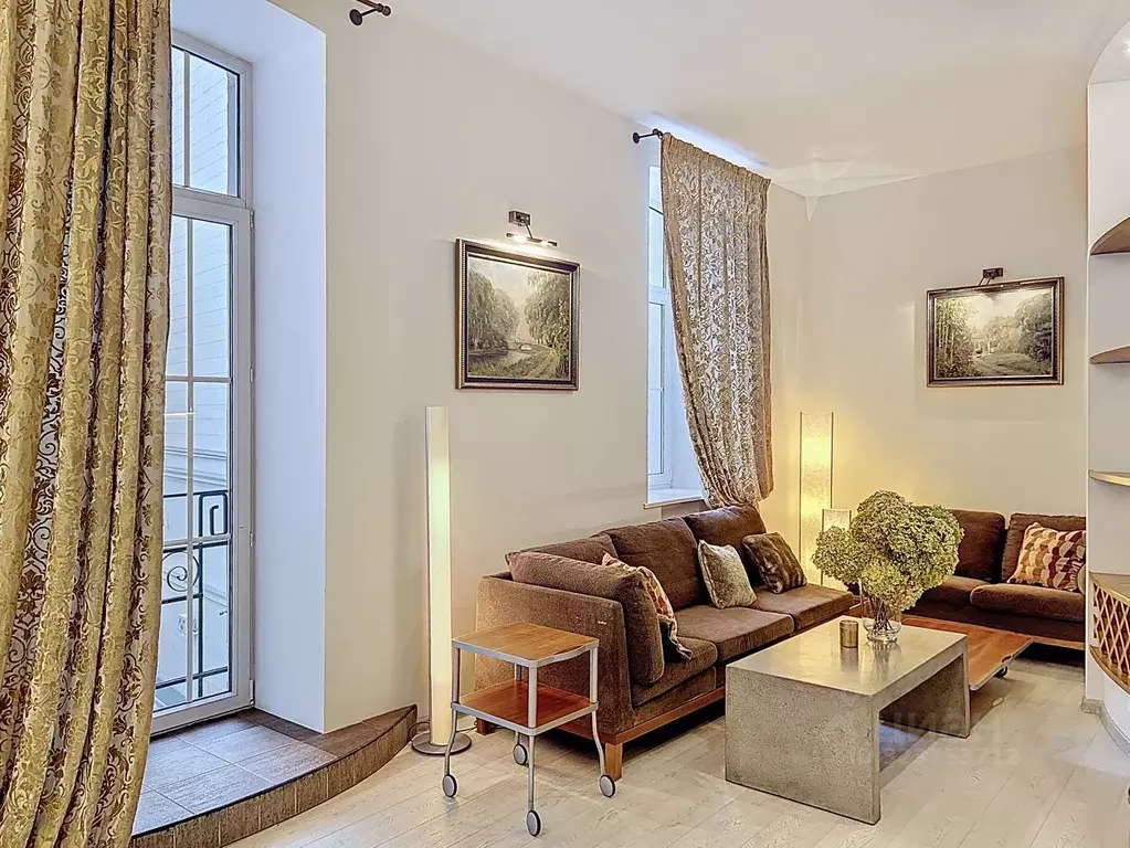 4-к кв. Москва ул. Спиридоновка, 36С1 (120.0 м) - Фото 1