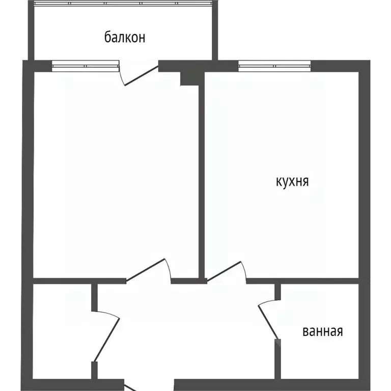 1-к кв. Красноярский край, Красноярск ул. Академика Киренского, 32 ... - Фото 2