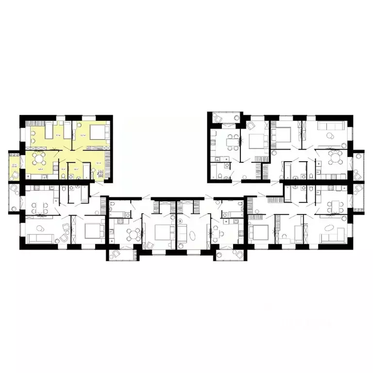 2-к кв. Костромская область, Кострома ул. 8-я Рабочая, 4 (63.1 м) - Фото 1