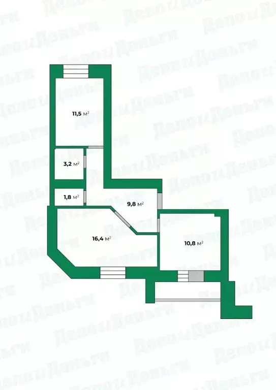 2-к кв. Кировская область, Киров ул. Риммы Юровской, 2 (53.5 м) - Фото 1