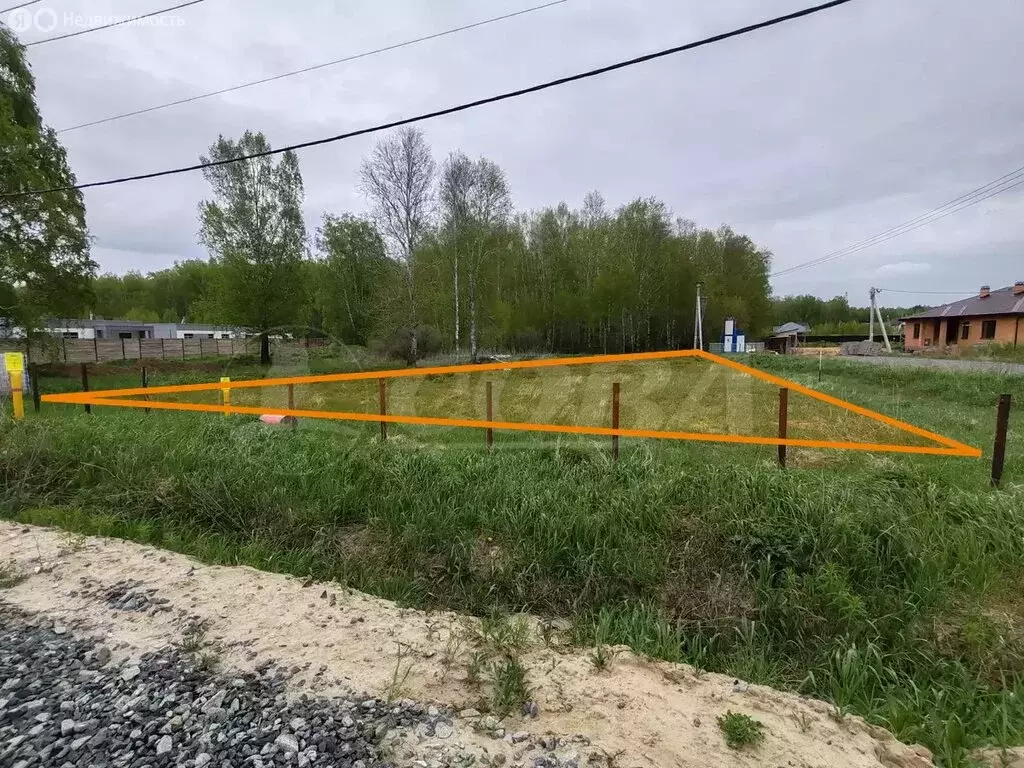 Участок в Тюменский район, деревня Решетникова (11 м) - Фото 1
