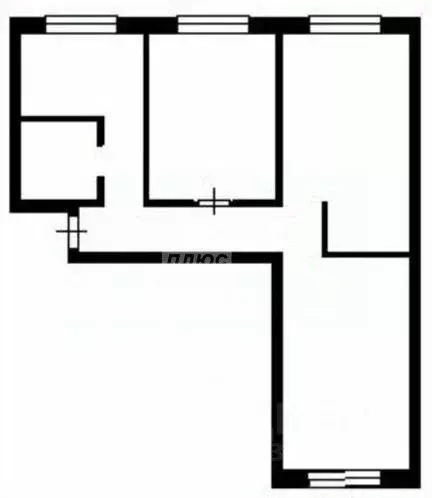 3-к кв. Москва Севастопольский просп., 51К2 (65.0 м) - Фото 2