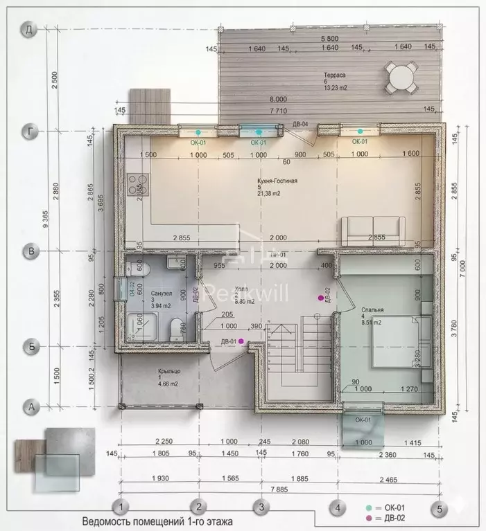 Дом в Московская область, Раменский муниципальный округ, д. Прудки ул. ... - Фото 2