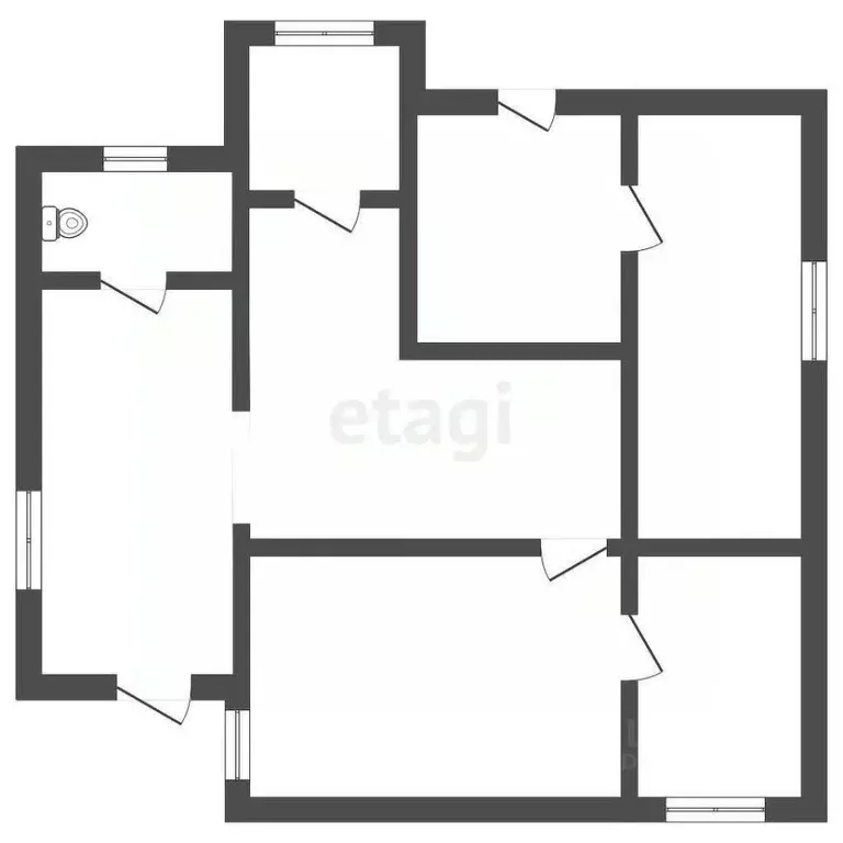 Дом в Саратовская область, Балашов ул. Войкова, 32 (86 м) - Фото 1