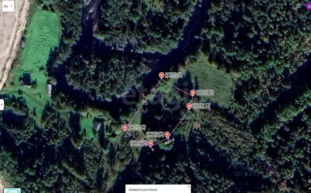 Участок в Псковская область, Пыталовский муниципальный округ, д. ... - Фото 2