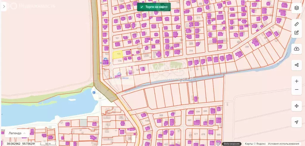 Участок в деревня Чёрное, Чернореченская улица, 162 (6.64 м) - Фото 1