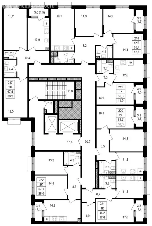 Квартира-студия: Москва, Михалковская улица, 48с8 (29.2 м) - Фото 0