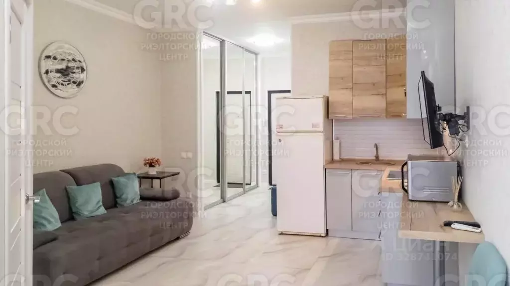 1-к кв. Краснодарский край, Сочи ул. Молокова, 1 (35.9 м) - Фото 2