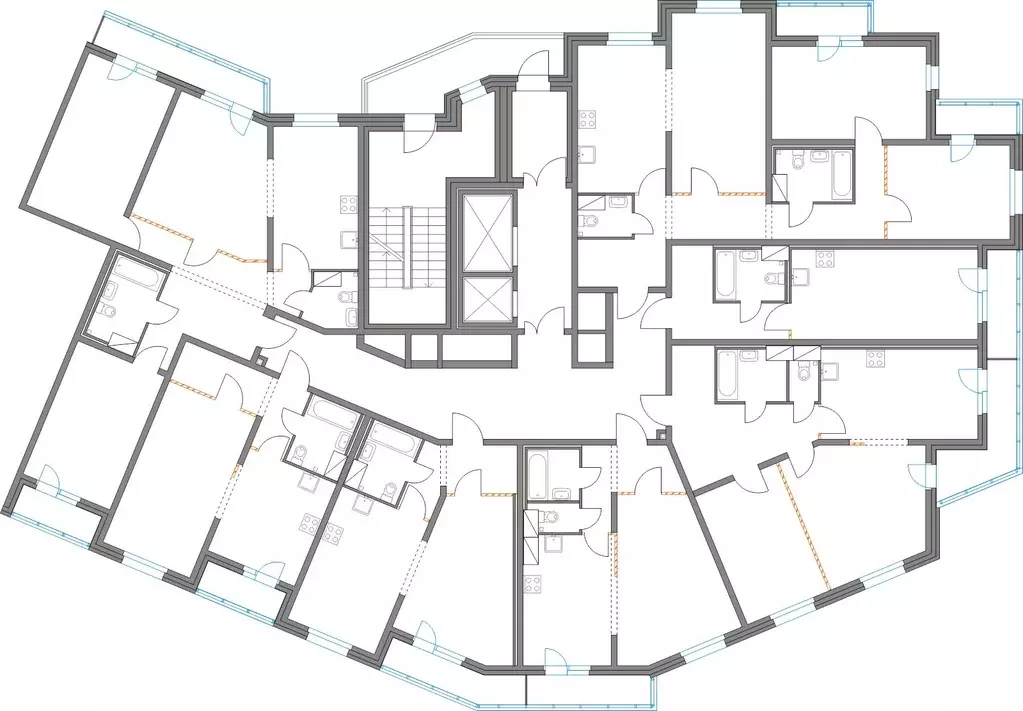 3-к кв. Санкт-Петербург Коломяжский просп., 11 (91.5 м) - Фото 2