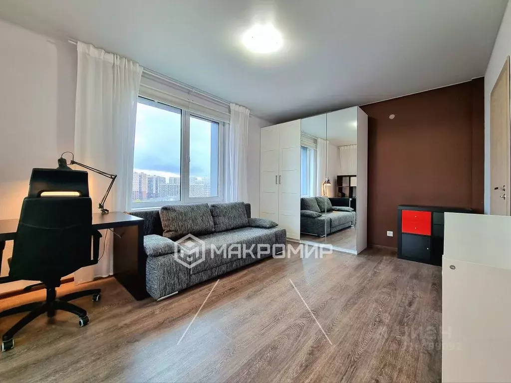 2-к кв. Санкт-Петербург ул. Федора Котанова, 13к1 (54.7 м) - Фото 2