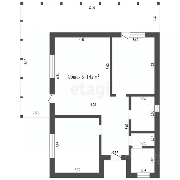 Дом в Новосибирская область, Новосибирский район, Кубовинский ... - Фото 1