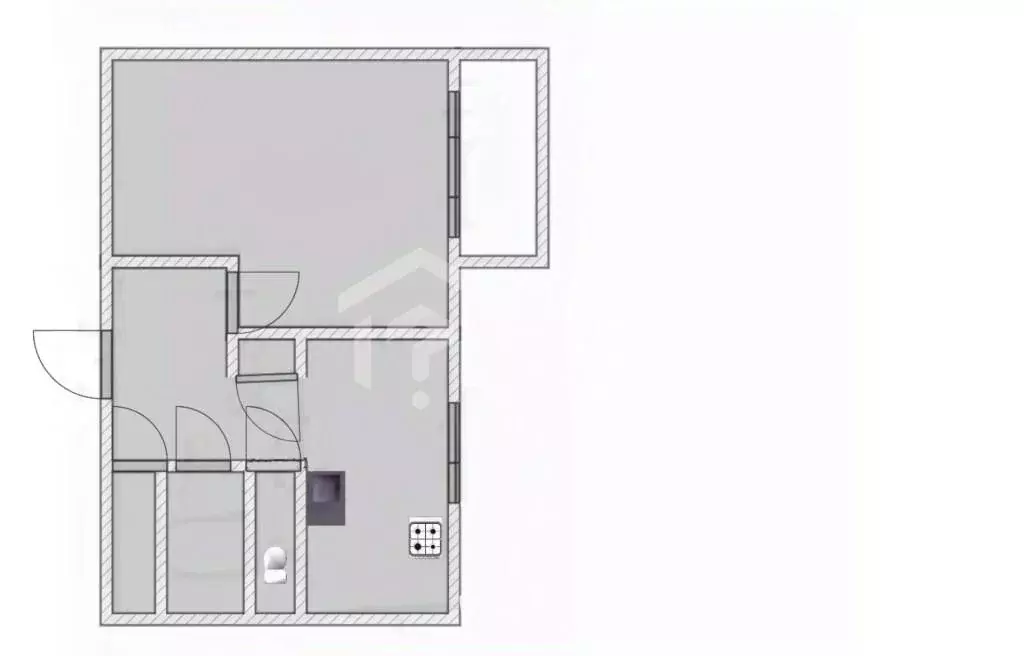 1-к кв. Санкт-Петербург, Санкт-Петербург, Петергоф Чичеринская ул., ... - Фото 1